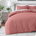 Bare Home Bedding Duvet Cover King Size - Soft, Cooling Comfort