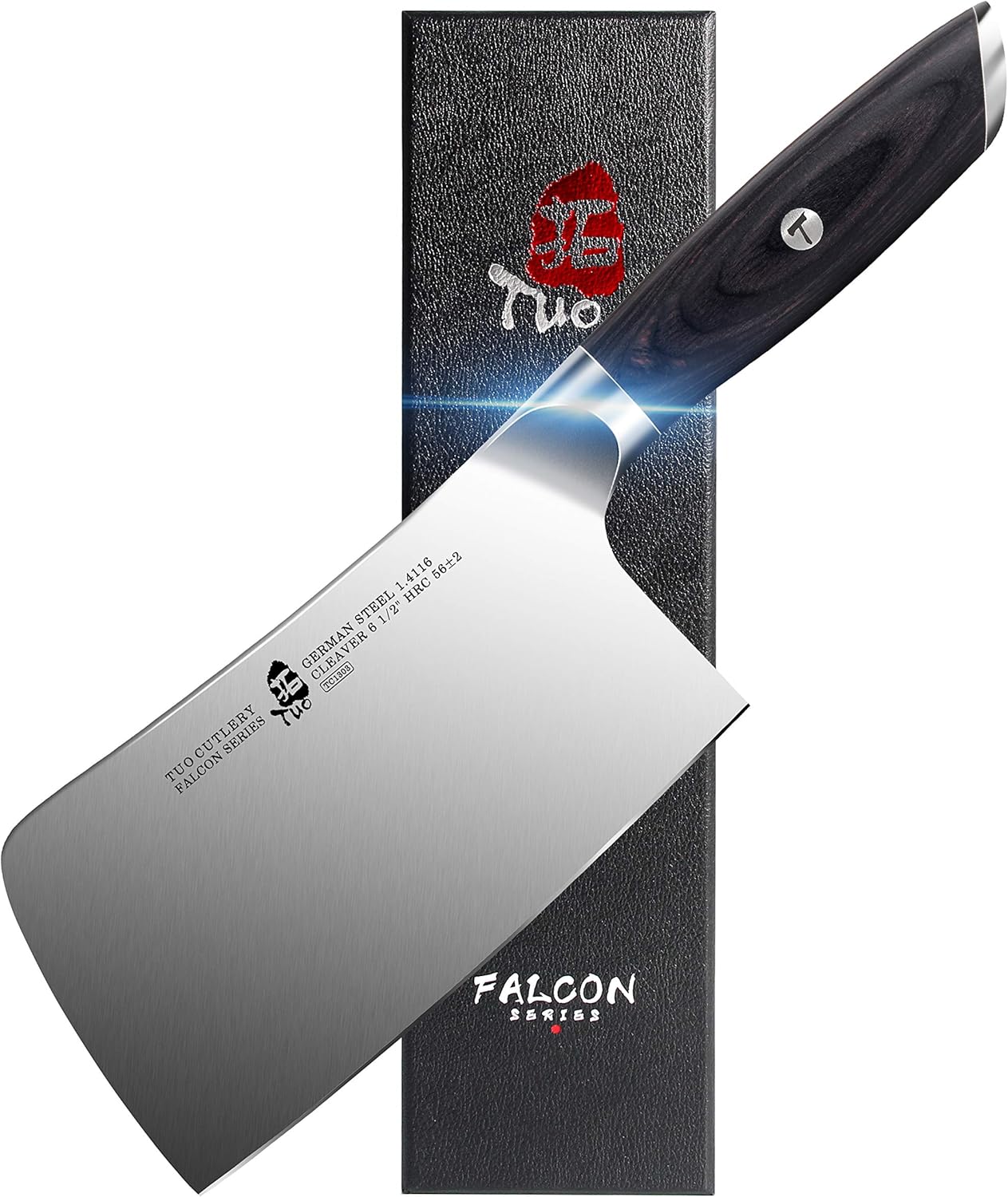 TUO 6.5 inch Vegetable Meat Cleaver Knife for Chopping