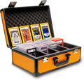 SLAB ARMOR 4 Row Graded Card Storage Box - Orange PSA Slab Case