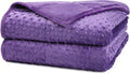 Weighted Blanket 60x80 20lb Queen Size - Calming, Breathable Comfort
