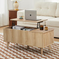 Modern Lift-Top Coffee Table with Hidden Compartment - Space Saver!