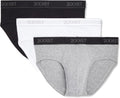 2(X)IST Men's Essential Cotton Contour Pouch Brief 3-Pack