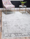 Unique Loom Sofia Collection Area Rug - Casino (6 ft 1 in x 9 ft)