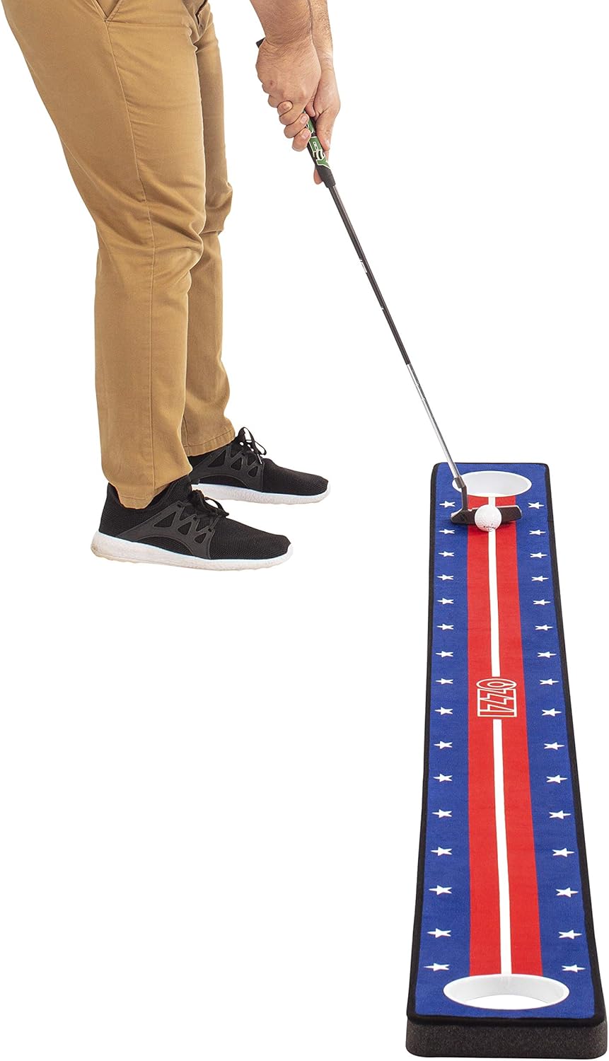 Izzo Golf Putting Mat - Improve Accuracy