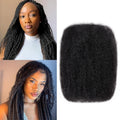 Afro Kinky Bulk Human Hair for Braiding 12in - Natural Volume