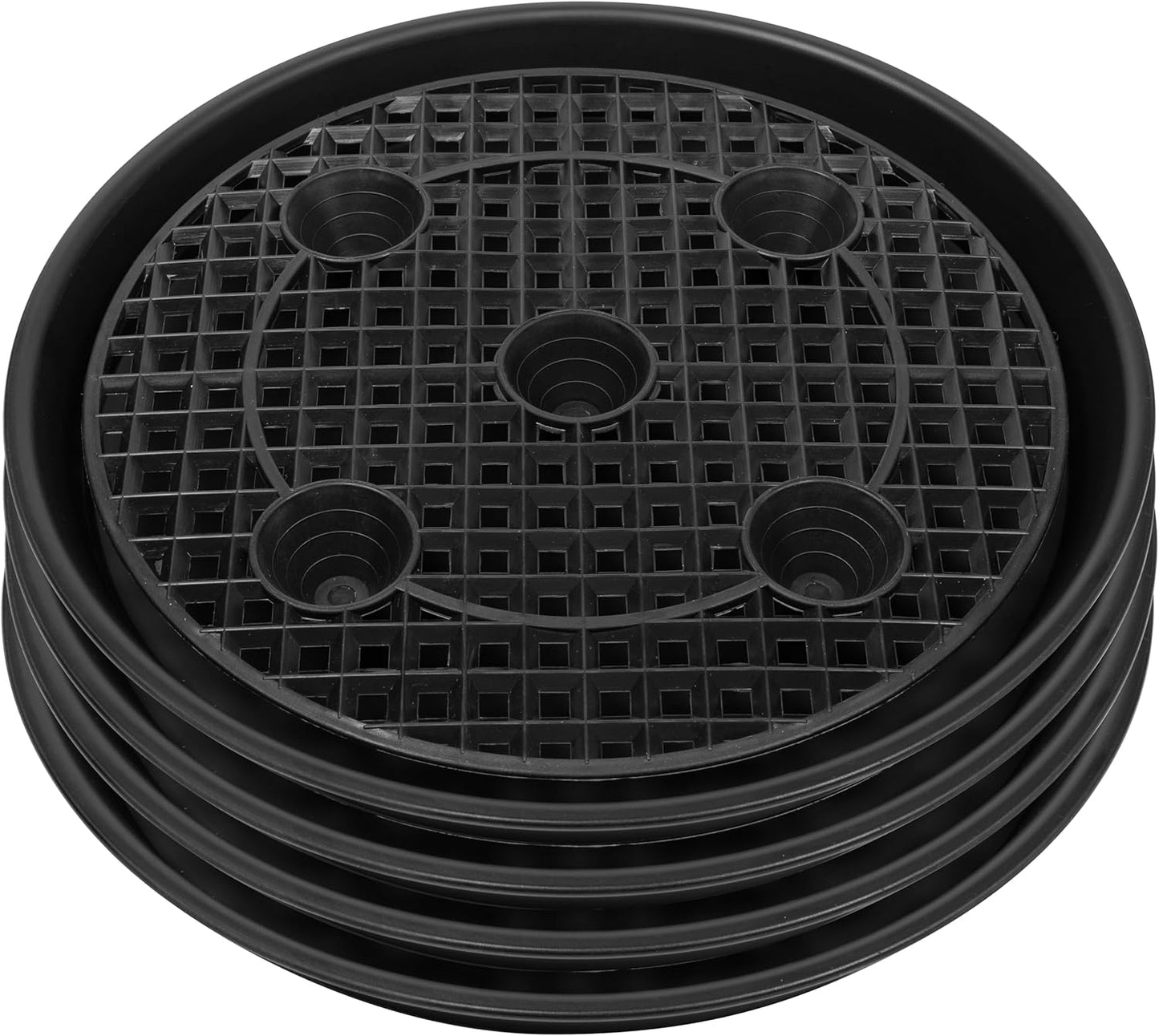 Elevated Plant Saucer Stand 14 in for Healthy Plant Growth