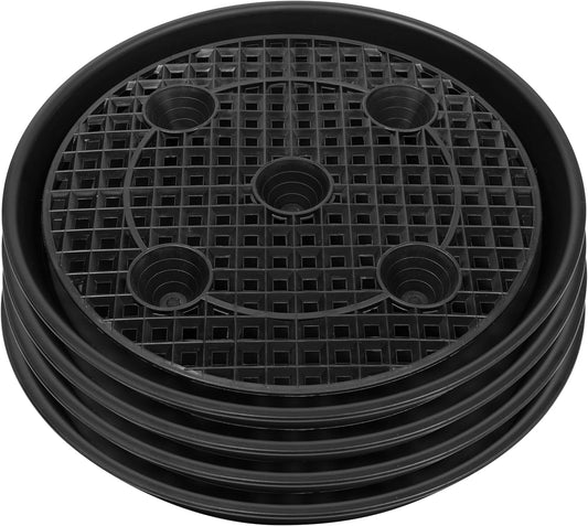 Elevated Plant Saucer Stand 14 in for Healthy Plant Growth