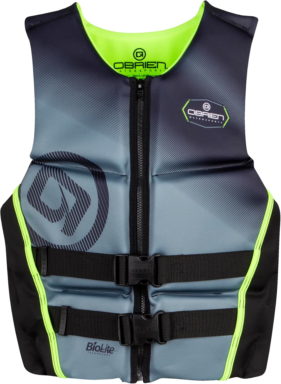 O'Brien Men's Flex V-Back Life Jacket for Water Sports Fun