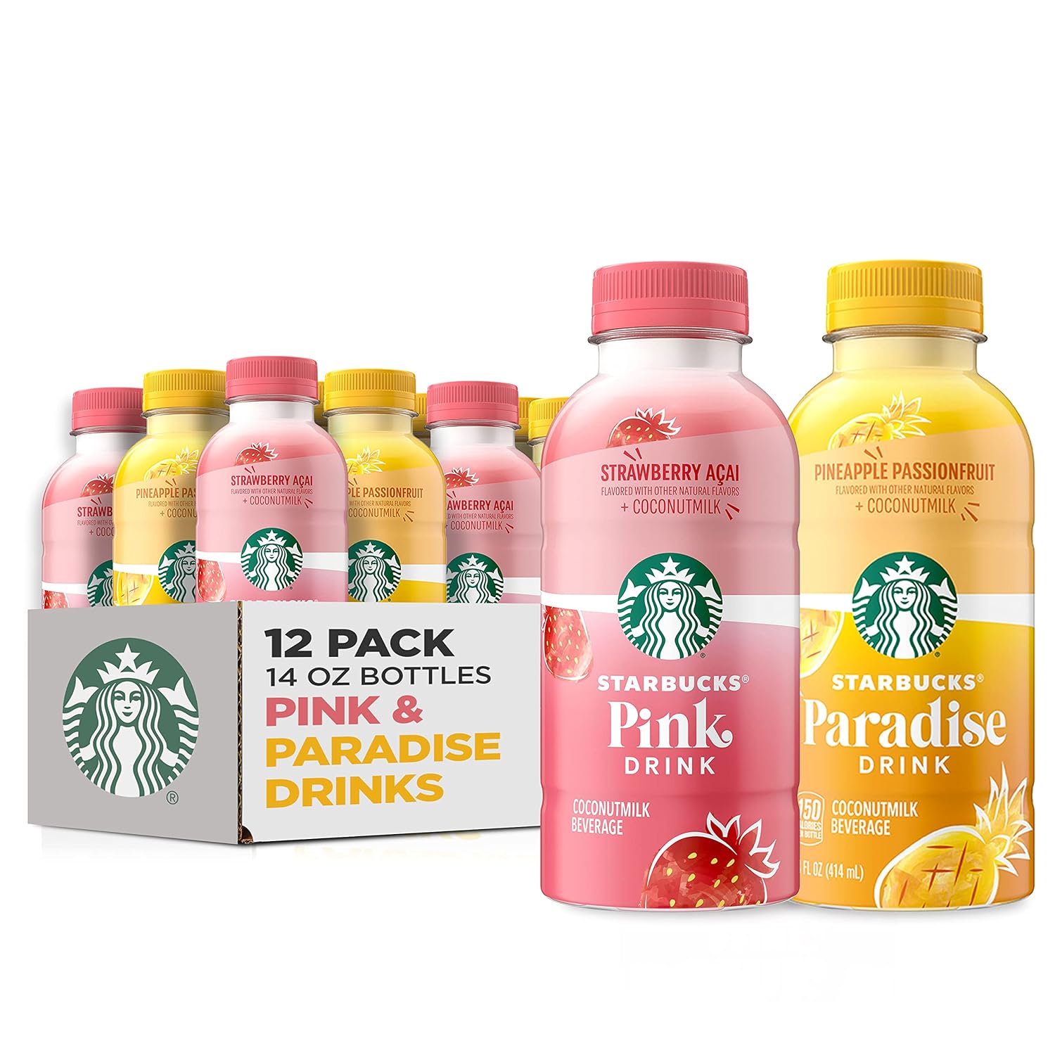 Starbucks Pink & Paradise Drink Variety Pack for Refreshing Taste
