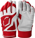 EvoShield SRZ-1 Batting Gloves Scarlet - Adult and Youth Fit