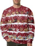Humorous Holiday Knit Sweater for Pets and Their Enthusiasts