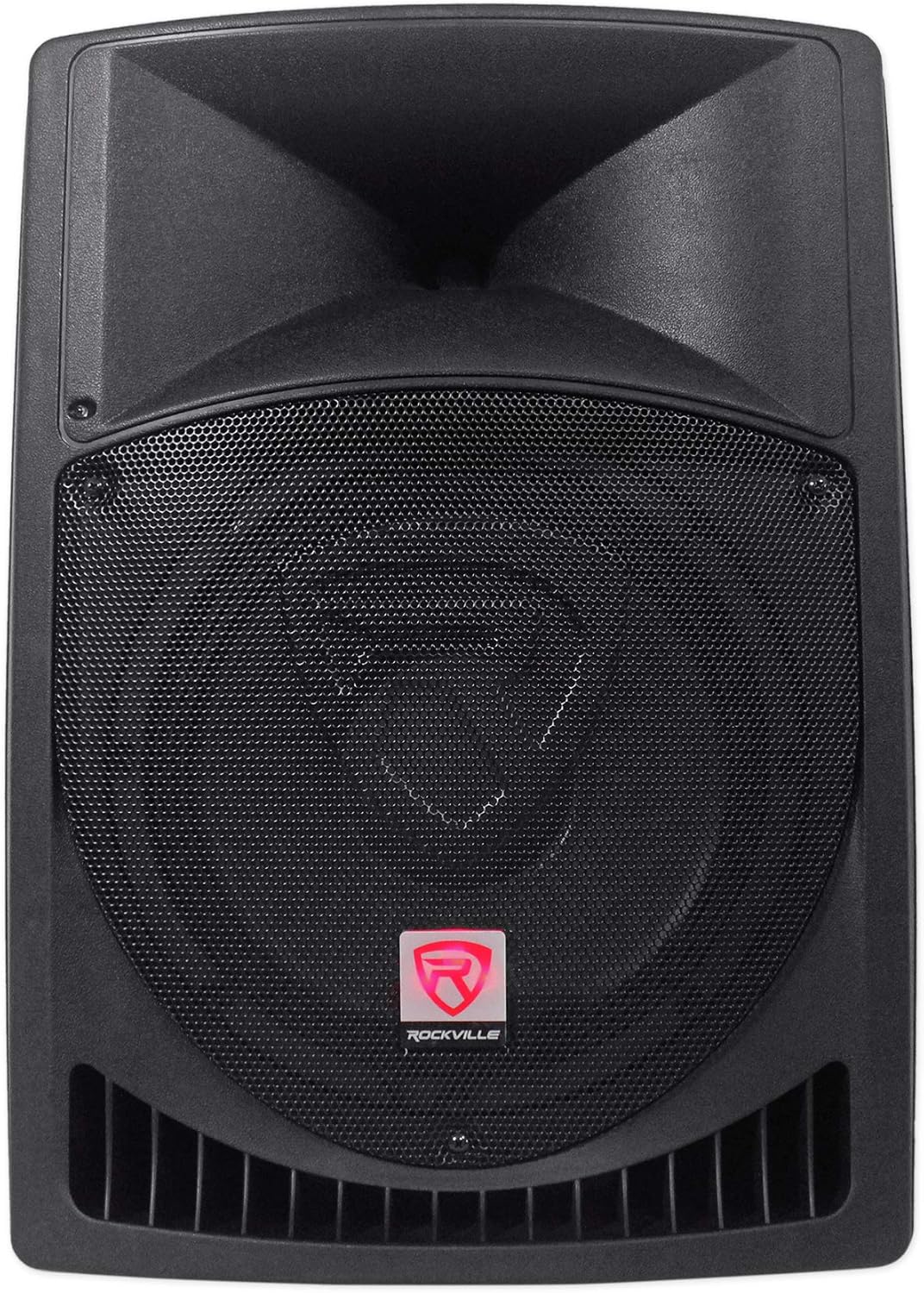 Rockville RPG12 12in Powered DJ PA Speaker for Deep Bass Events