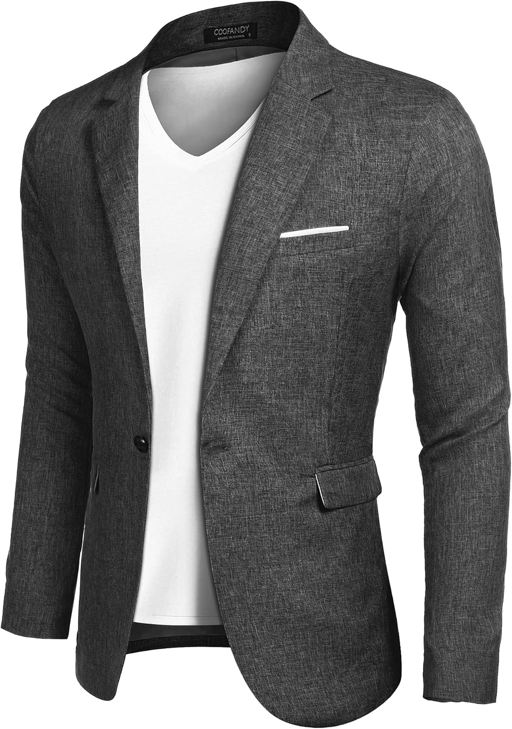 COOFANDY Men's Slim Fit Blazer for Casual and Formal Wear
