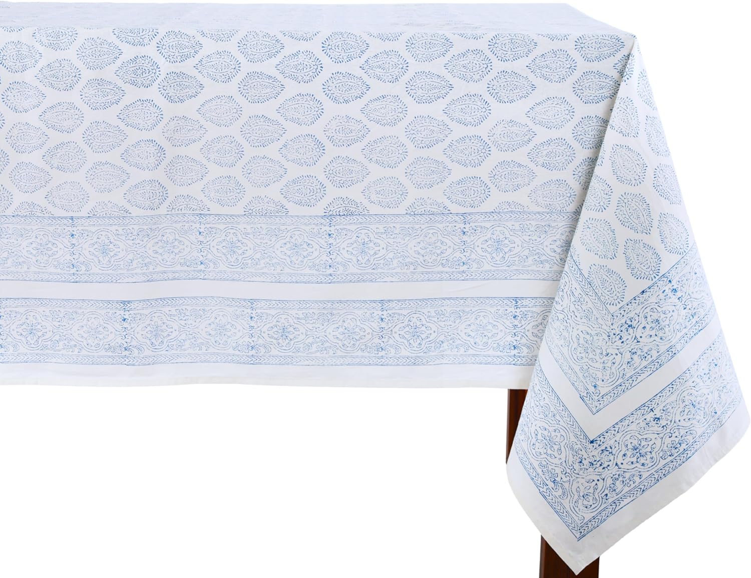 ATOSII Amalfi 100% Cotton Boho Rectangle Tablecloth for Fall