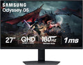 SAMSUNG 27-Inch Odyssey G50D QHD Gaming Monitor - Smooth 180Hz