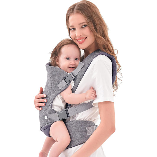 CenVen 4-in-1 Baby Carrier: Ergonomic, Convertible, Lumbar Support