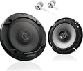 Kenwood 6.5 in 2-Way Car Coaxial Speakers - Clear Mids & Highs