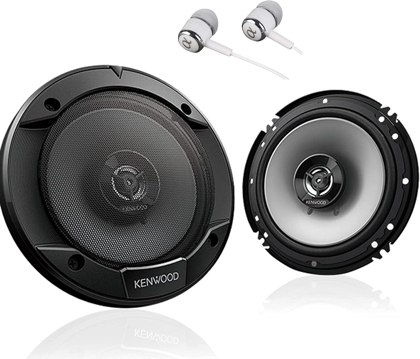 Kenwood 6.5in 300W Max 2-Way Sport Series Car Audio Speakers