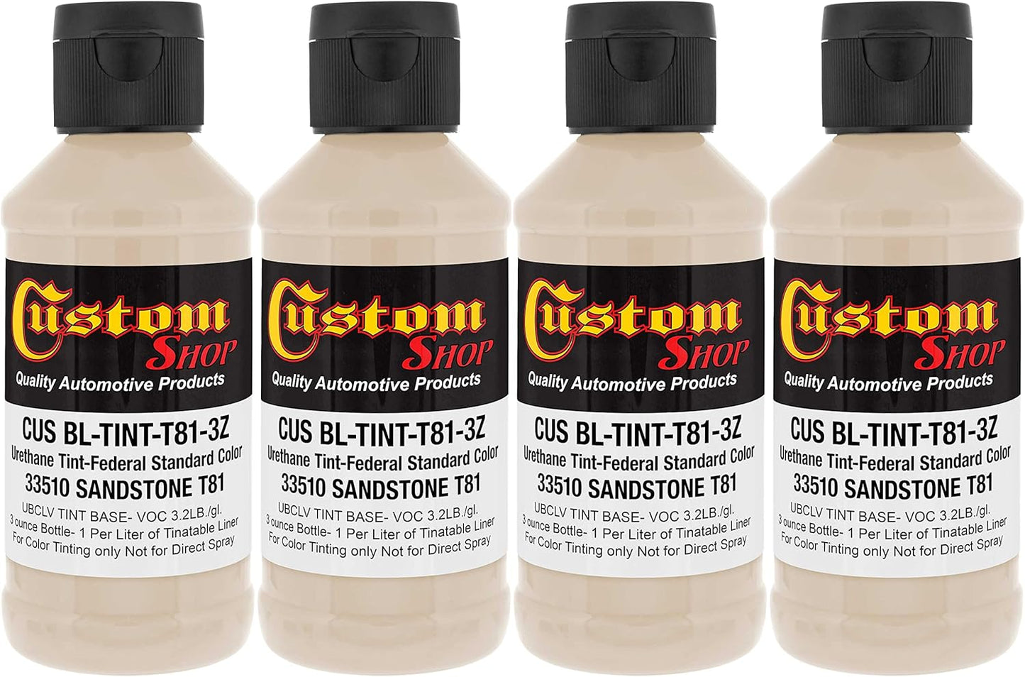 Custom Coat Camouflage Series Urethane Tint Concentrate Pack of 4