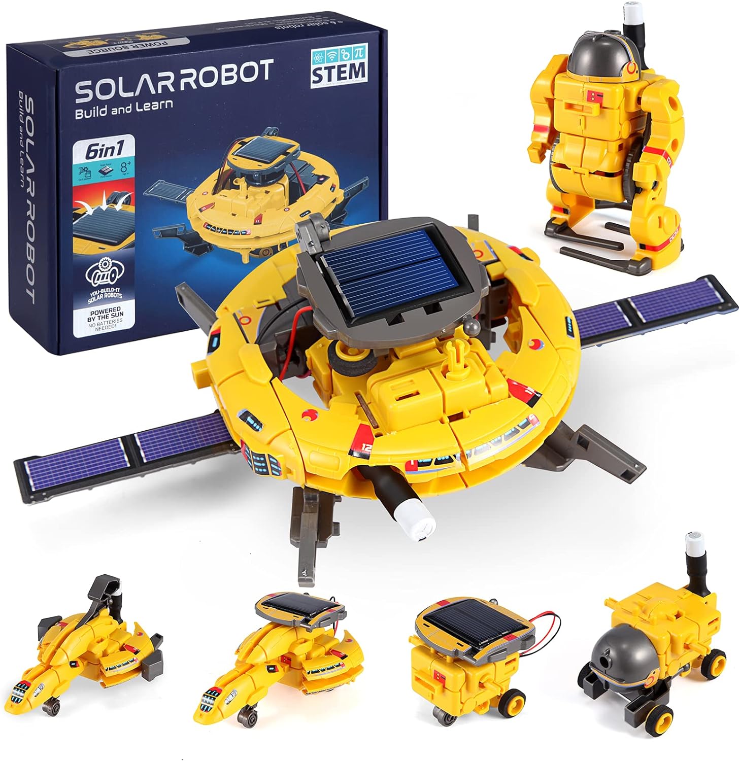 120Pc STEM Solar Space Kit for Teenage Fun!
