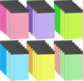 36 Pcs Legal Pads Bulk 12 Colors Narrow Ruled 5x8 - Color-Coded Notes
