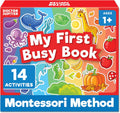 My First Montessori Busy Book for Toddlers 1-3 - Screen-Free Travel