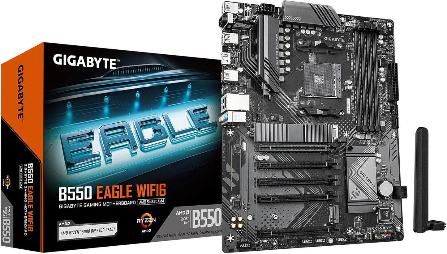 GIGABYTE B550 Eagle WIFI6 Motherboard for Ryzen 5000