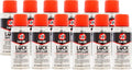 3-IN-ONE Lock Dry Lube for Stuck Home and Auto Locks, 12-Pack