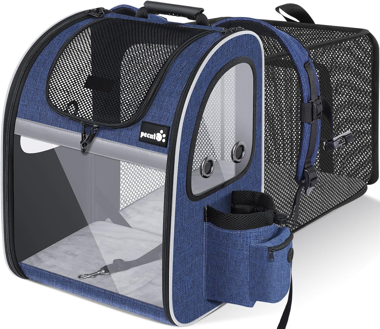Pecute Pet Carrier Backpack for Small Dogs and Cats Hiking