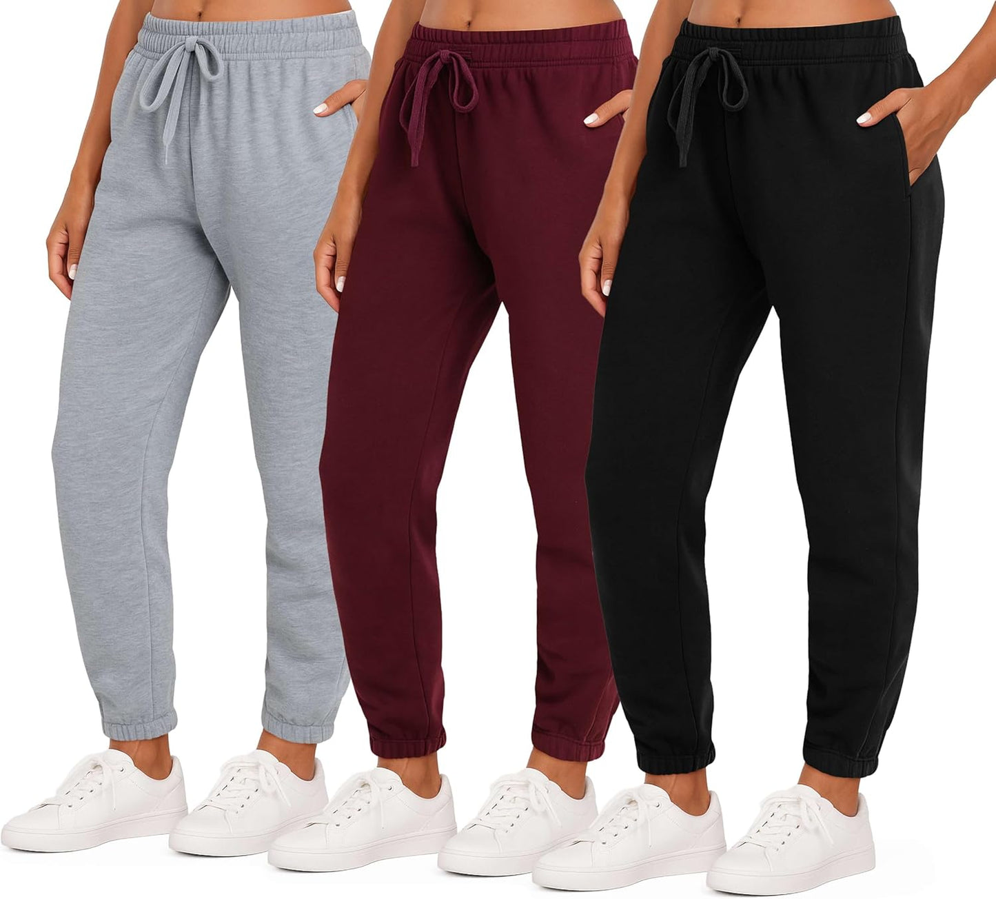 Fleece Joggers for Women: Comfy Athletic Sweatpants in Plus Size