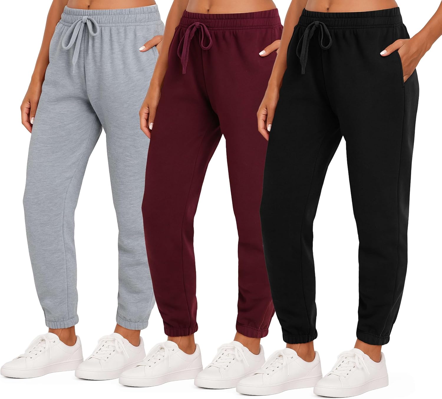 Fleece Joggers for Women: Comfy Athletic Sweatpants in Plus Size