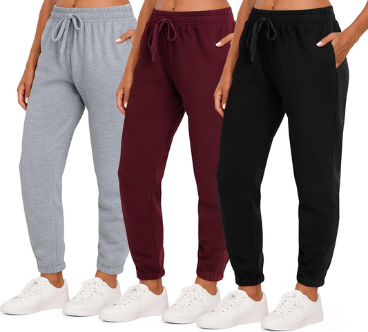 Fleece Joggers for Women: Comfy Athletic Sweatpants in Plus Size