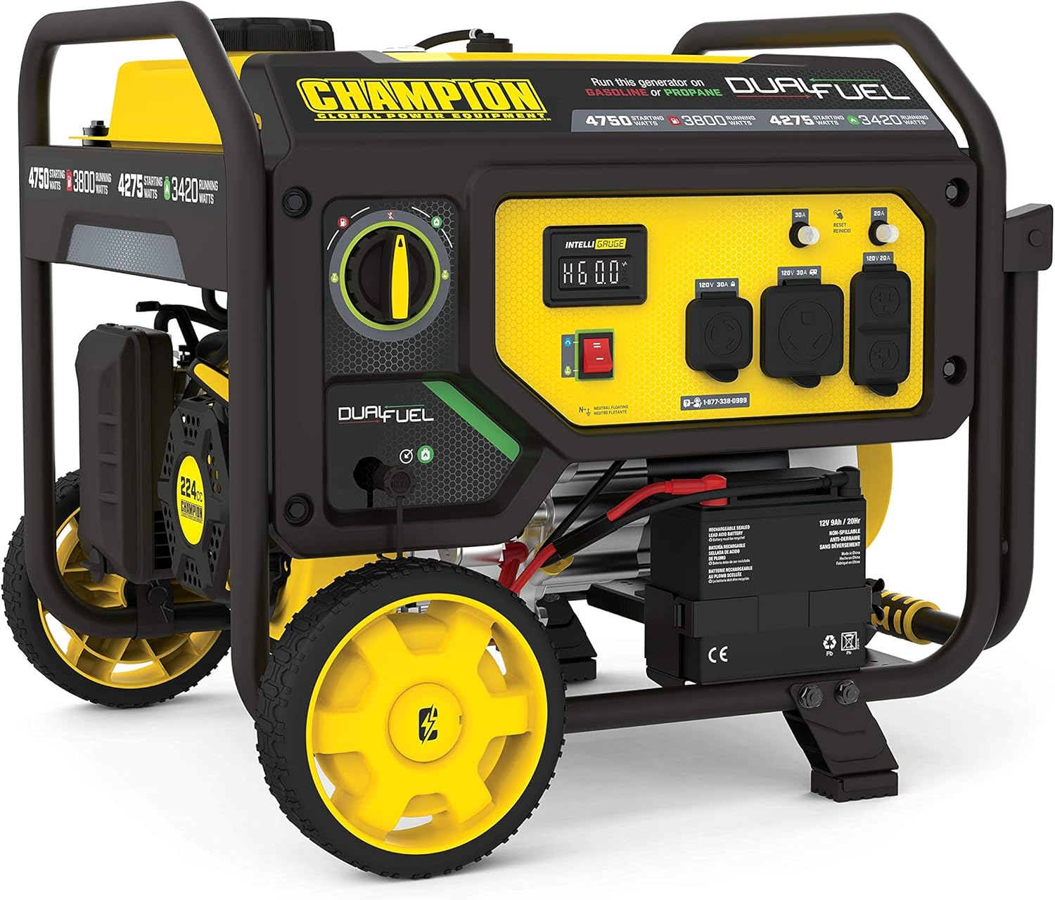 Champion Power Equipment 4750-Watt Dual Fuel Generator Review