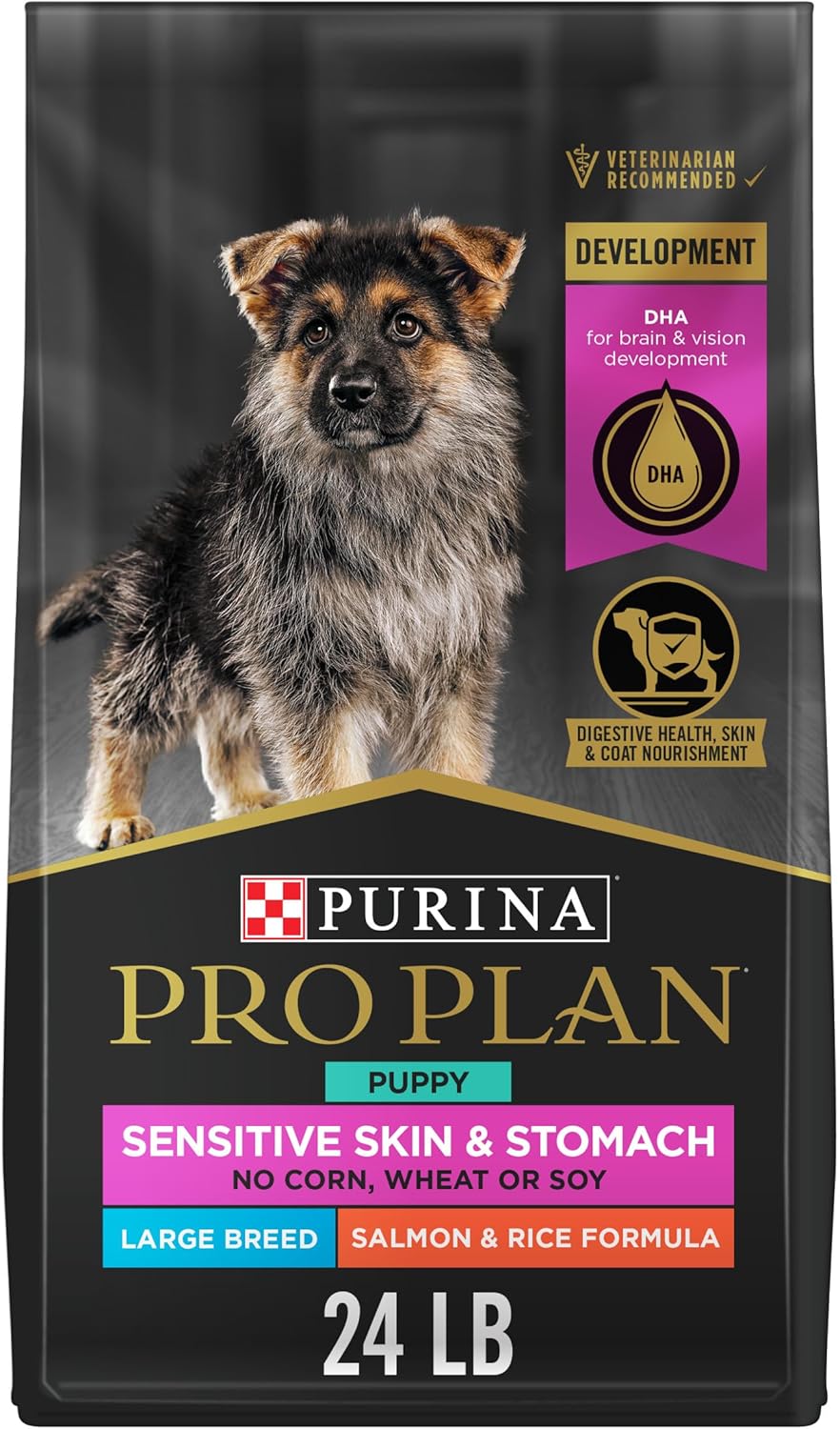 Purina Pro Plan Sensitive Skin and Stomach Large Breed Puppy Food