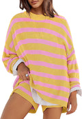 Striped Sweater Set for Women by Panadila Perfect for Lounging