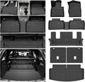 Floor Mats for Ford Explorer 2020-2026 6 Seats Full Set - All Weather