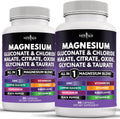 Magnesium Complex Supplement 2200mg - Multi Form Bone & Sleep Support