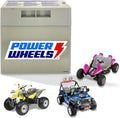 12-Volt Battery Fits Power Wheels All-Gray 12 Ah - Longer Play