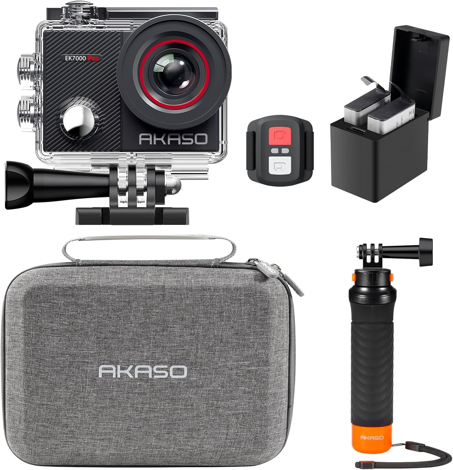AKASO 4K Action Camera Bundle - Capture Epic Underwater Shots