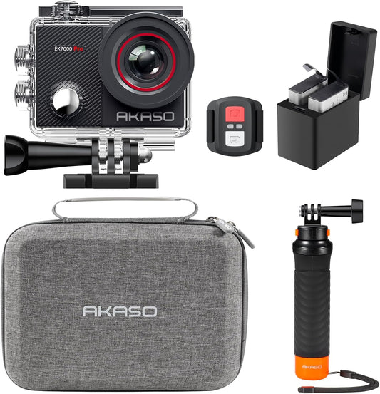 AKASO 4K Action Camera Bundle - Capture Epic Underwater Shots