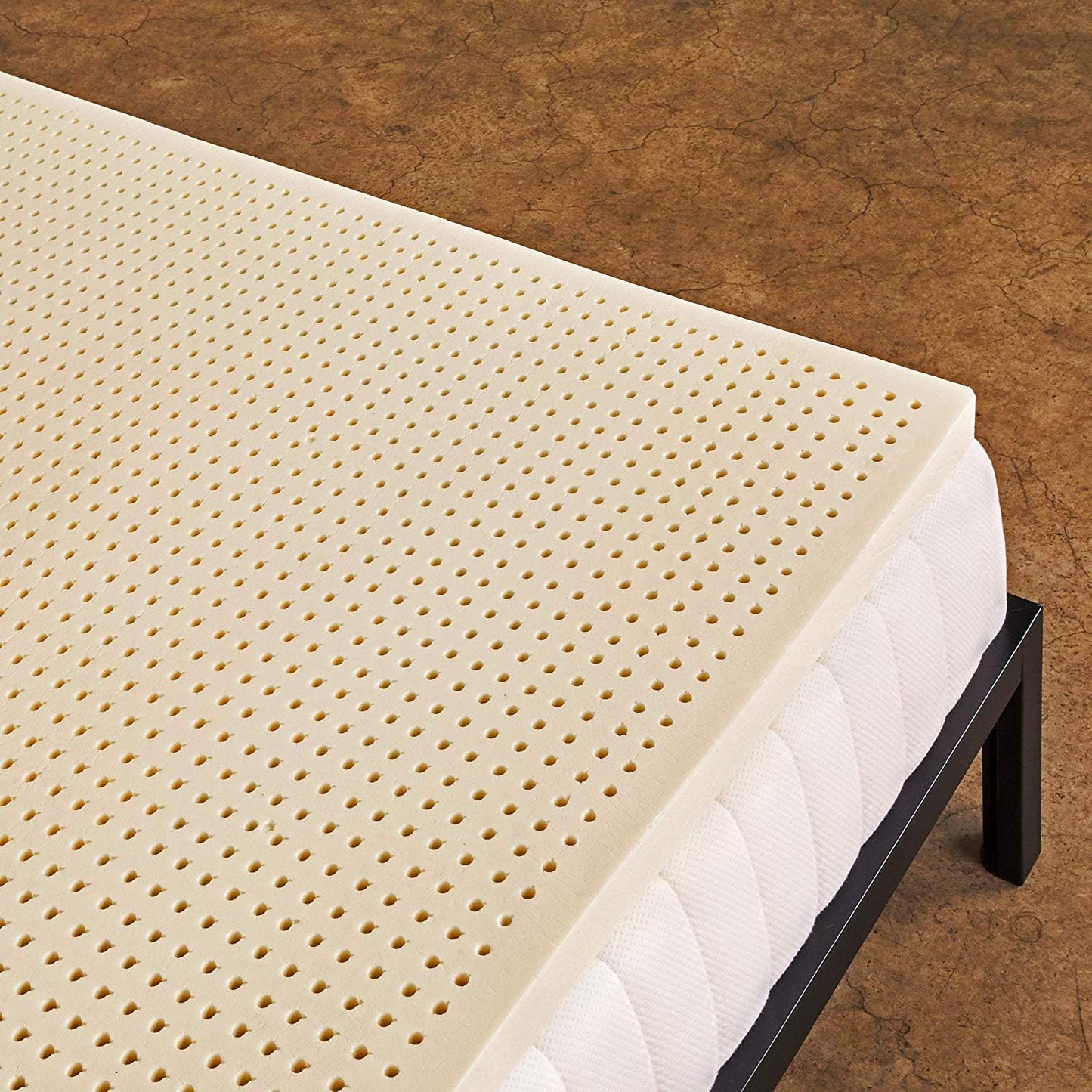 Pure Green Natural Latex Mattress Topper for Comfort & Support