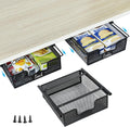 Hanging Pullout Drawer Organizer Under Shelf Storage - Space Saving