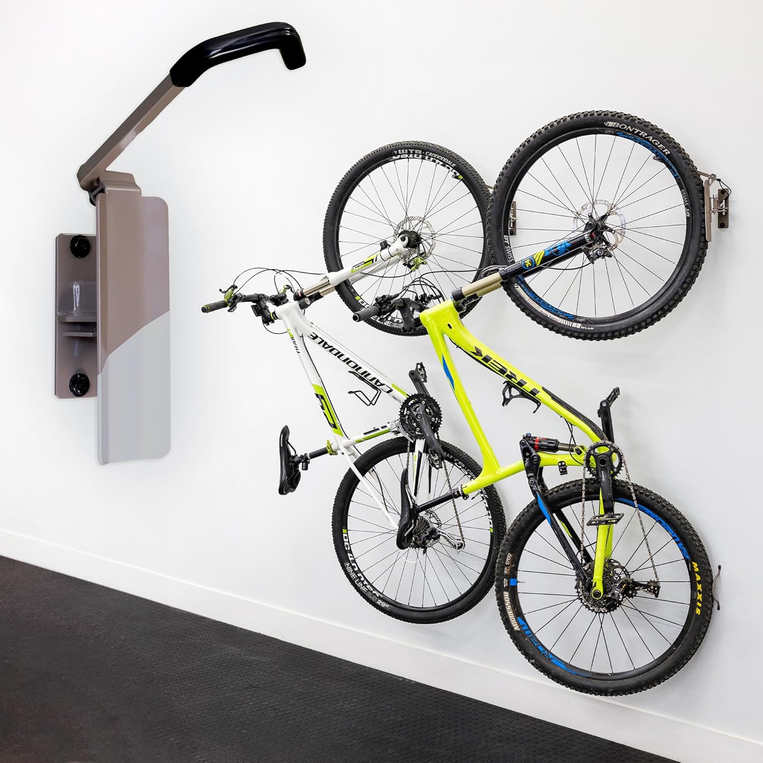 StoreYourBoard Bike Swivel Rack for Space-Saving Indoor Storage