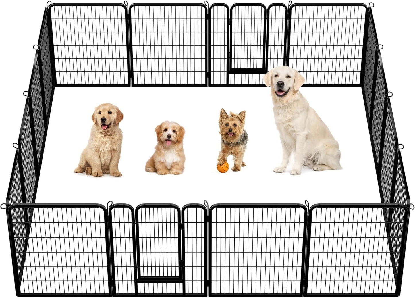 Yaheetech Dog Playpen Outdoor for Camping and Indoor Use