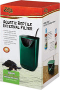 Zilla Aquactic Pet Reptile Internal Water Filter - For Up To 40