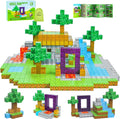 Kid Odyssey Magnetic Blocks Mine Magnet Portal World Set - Forest