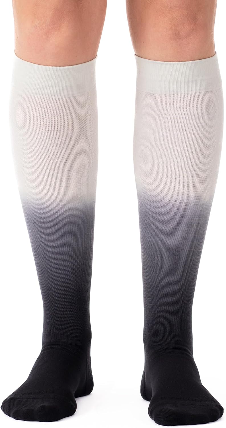 Comrad Nylon Knee High Compression Socks for All-Day Support