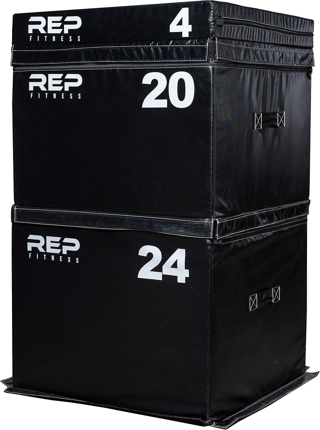 REP Fitness Stackable Soft Foam Plyo Boxes for Home Gym Training