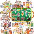 CHEFAN 12 Pack Felt Story Pieces for Preschool - Classic Folktales Set