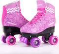 Retro Quad Roller Skates - Classic Soft Boot Design for Beginners